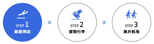 到达太平国际机场出场流程