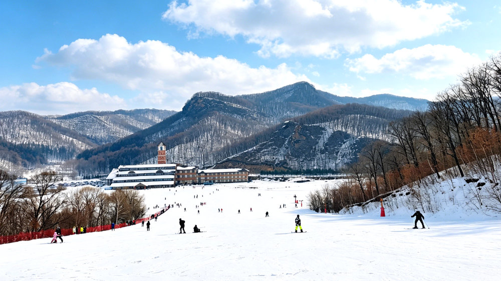 吉华长寿山滑雪场
